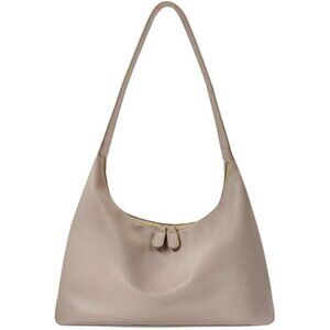 Vegan Leather Hobo Bags for Women Khaki